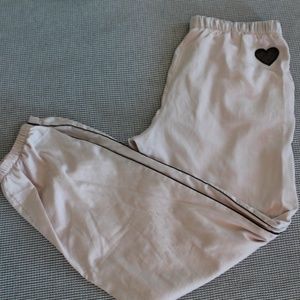 Victoria Secret Pajama Joggers in Blush Pink